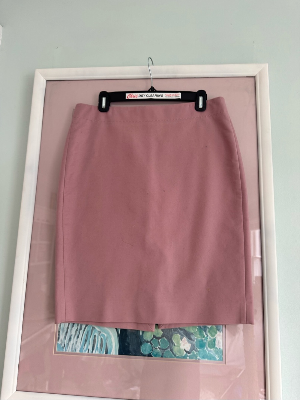 J. Crew Dusty Rose Pencil Skirt